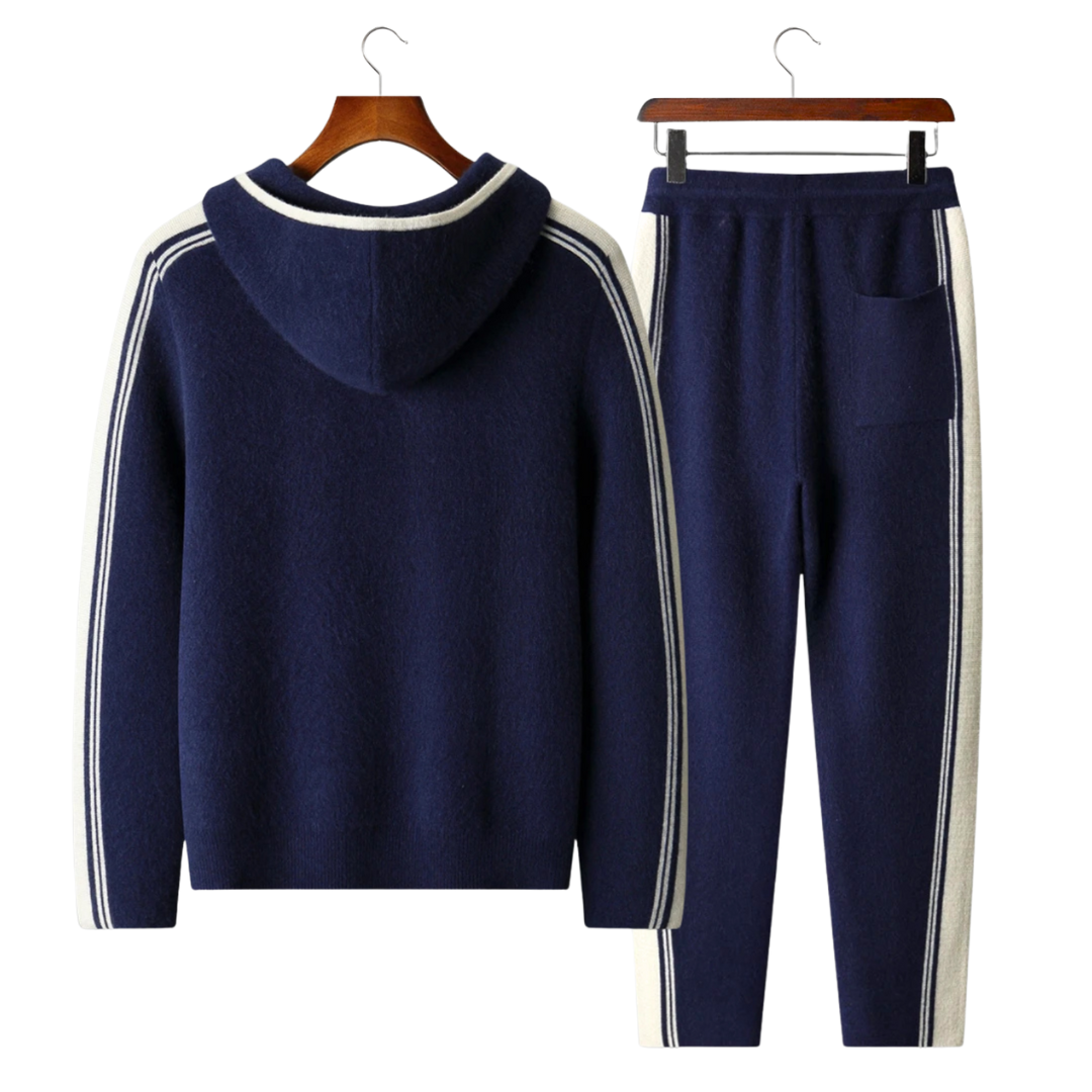 100% CASHMERE TRACKSUIT